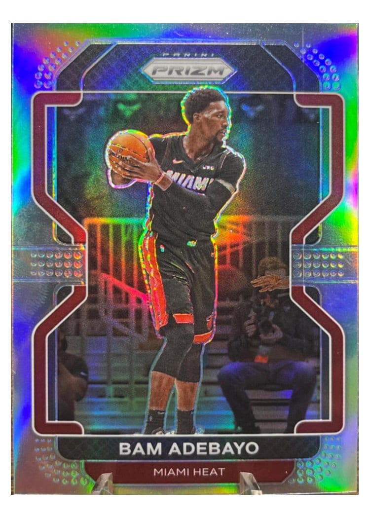 2021-22 Panini Prizm Base Set Bam Adebayo #228 card