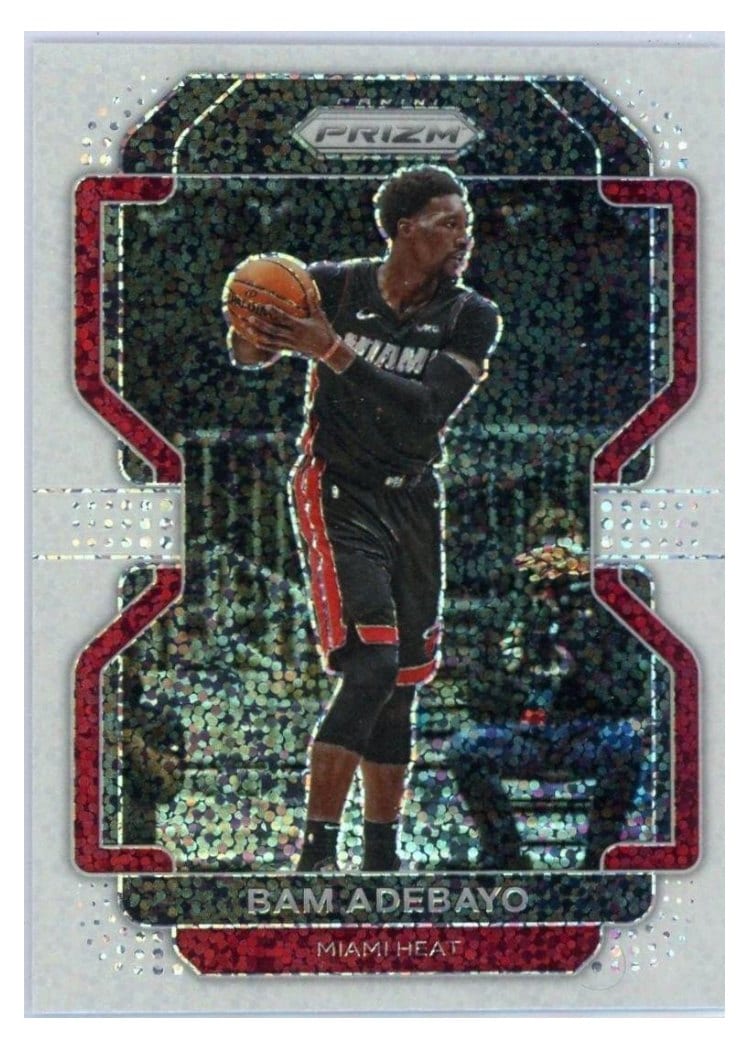 2021-22 Panini Prizm Base Set Bam Adebayo #228 card