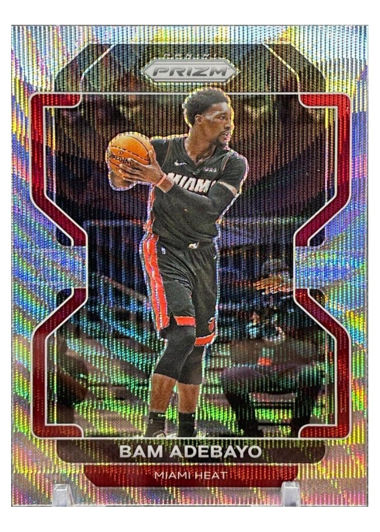 2021-22 Panini Prizm Base Set Bam Adebayo #228 card