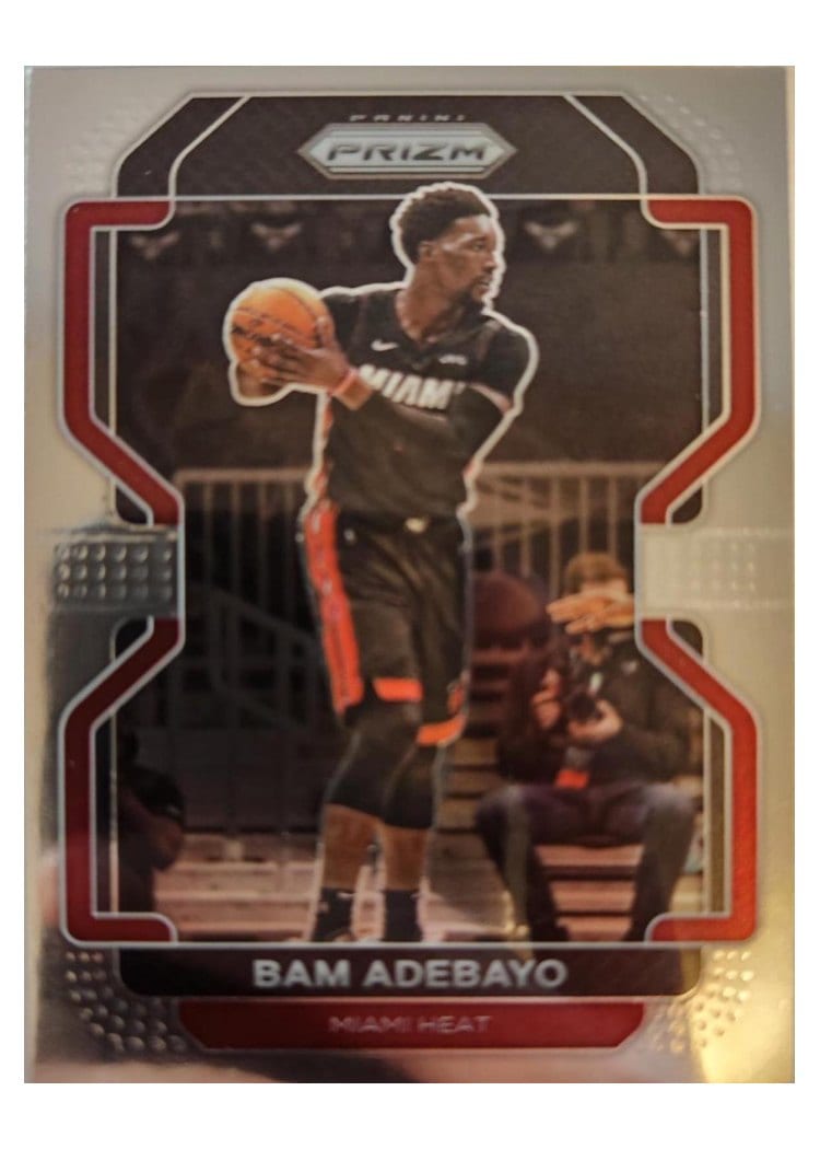 2021-22 Panini Prizm Base Set Bam Adebayo #228 card