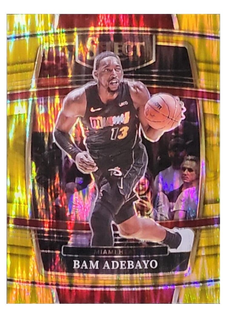 2021-22 Panini Select Base Set Bam Adebayo #59 card
