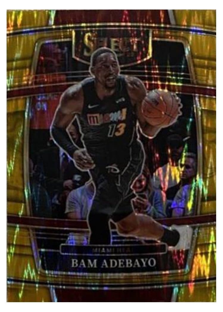 2021-22 Panini Select Base Set Bam Adebayo #59 card