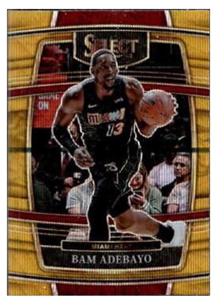 2021-22 Panini Select Base Set Bam Adebayo #59 card