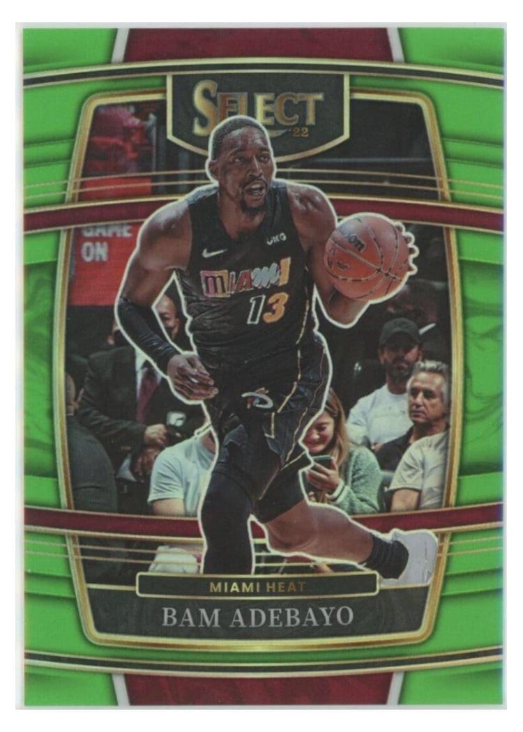 2021-22 Panini Select Base Set Bam Adebayo #59 card