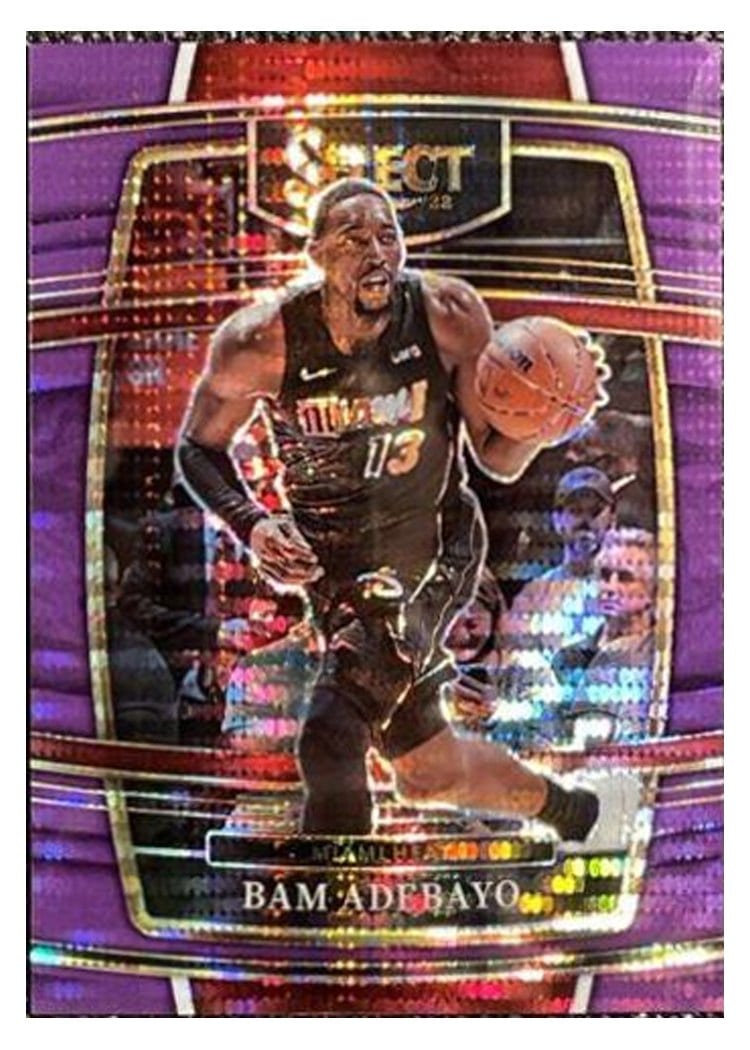 2021-22 Panini Select Base Set Bam Adebayo #59 card