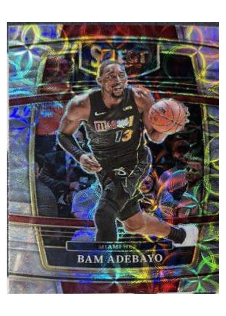 2021-22 Panini Select Base Set Bam Adebayo Scope Prizm #59 card