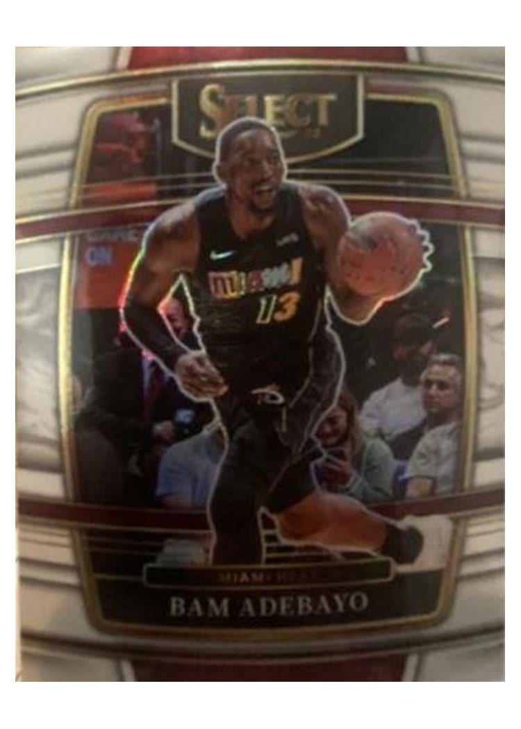 2021-22 Panini Select Base Set Bam Adebayo #59 card