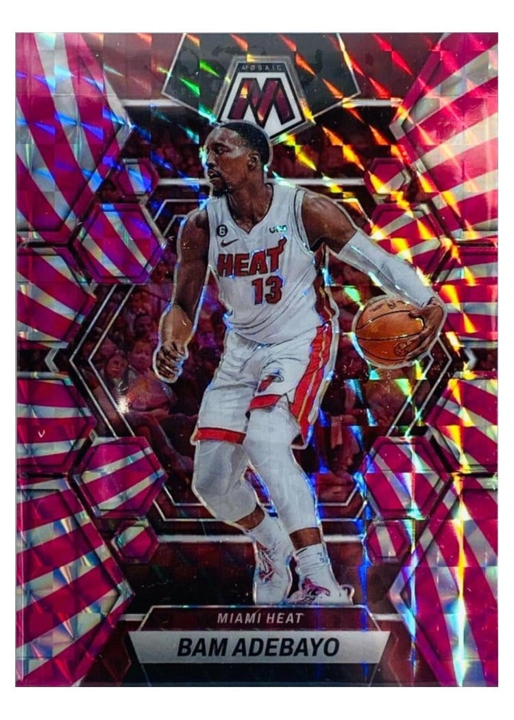 2022-23 Panini Mosaic Base Set Bam Adebayo #78 card