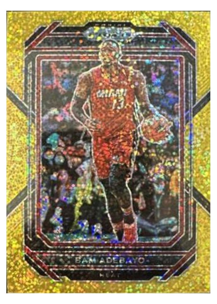 2022-23 Panini Prizm Base Set Bam Adebayo #155 card