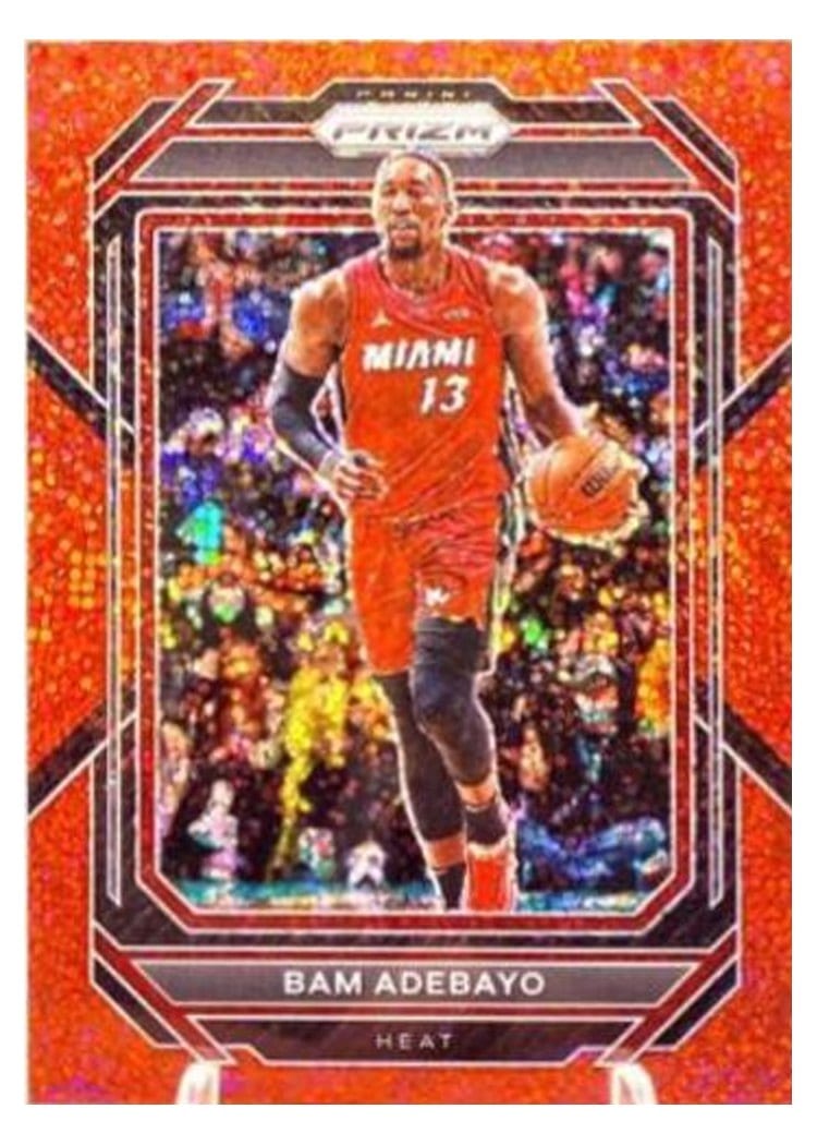 2022-23 Panini Prizm Base Set Bam Adebayo #155 card
