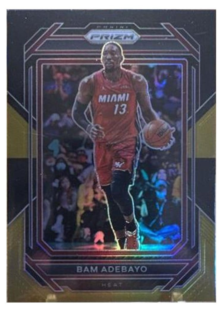 2022-23 Panini Prizm Base Set Bam Adebayo #155 card
