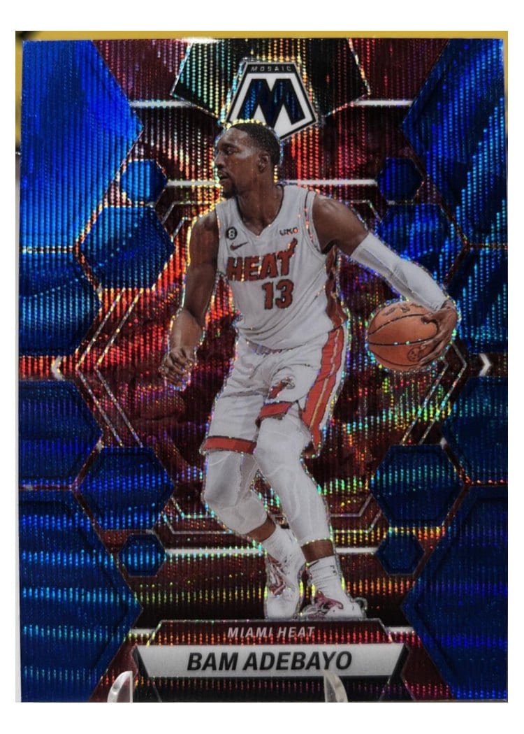 2022-23 Panini Prizm Base Set Bam Adebayo #155 card