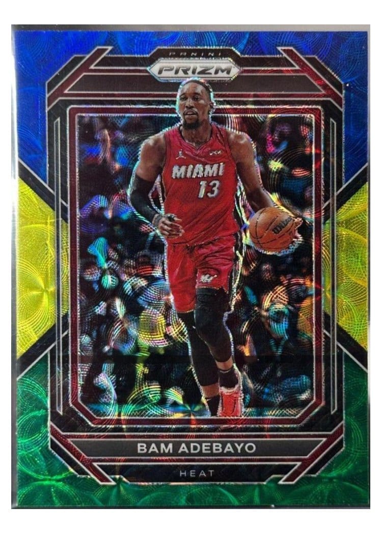 2022-23 Panini Prizm Base Set Bam Adebayo #155 card