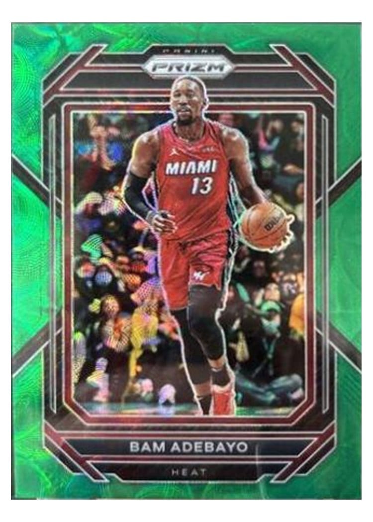 2022-23 Panini Prizm Base Set Bam Adebayo #155 card
