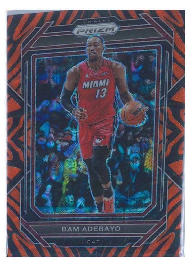 2022-23 Panini Prizm Base Set Bam Adebayo #155 card