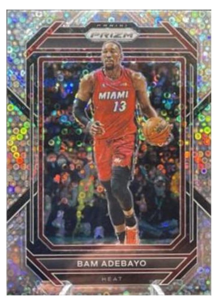 2022-23 Panini Prizm Base Set Bam Adebayo #155 card
