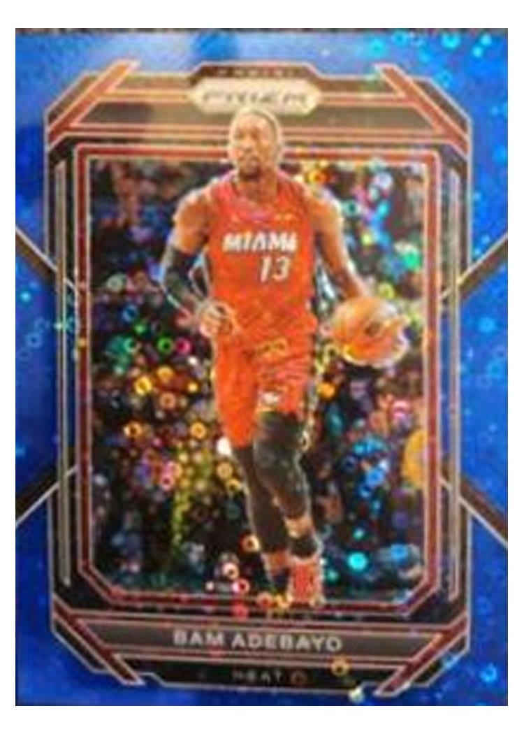 2022-23 Panini Prizm Base Set Bam Adebayo #155 card