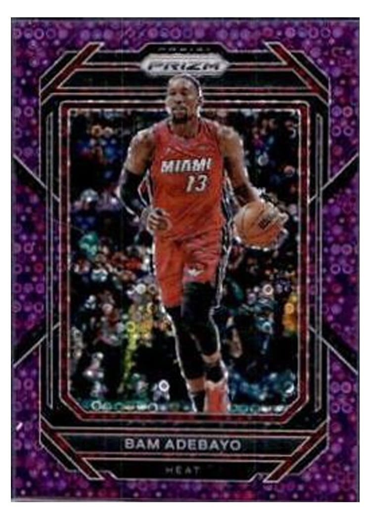 2022-23 Panini Prizm Base Set Bam Adebayo #155 card