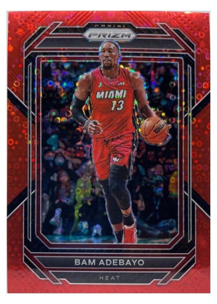 2022-23 Panini Prizm Base Set Bam Adebayo #155 card