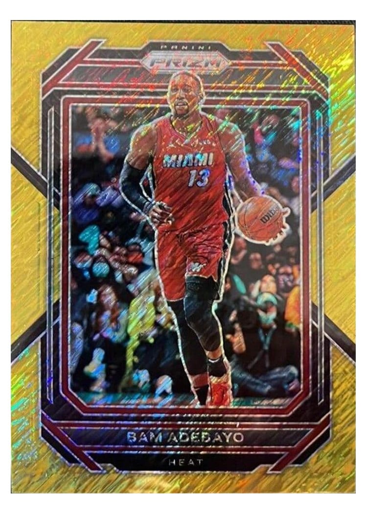 2022-23 Panini Prizm Base Set Bam Adebayo #155 card