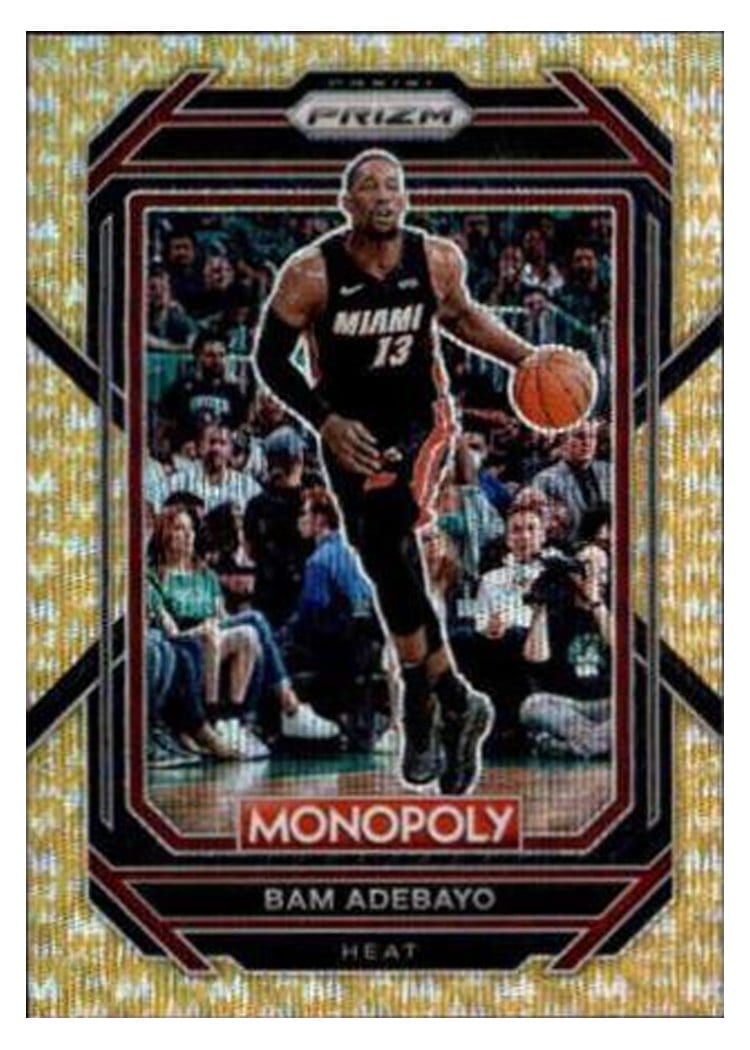 2022-23 Panini Prizm Base Set Bam Adebayo #155 card