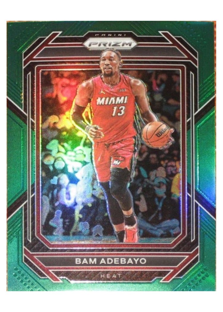 2022-23 Panini Prizm Base Set Bam Adebayo #155 card