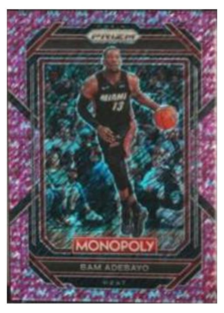 2022-23 Panini Prizm Base Set Bam Adebayo #155 card