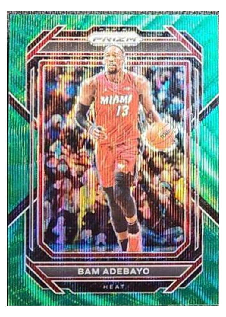 2022-23 Panini Prizm Base Set Bam Adebayo #155 card