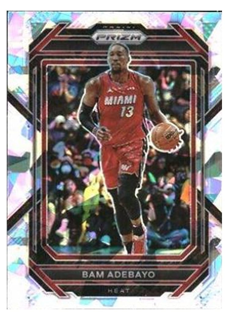 2022-23 Panini Prizm Base Set Bam Adebayo #155 card