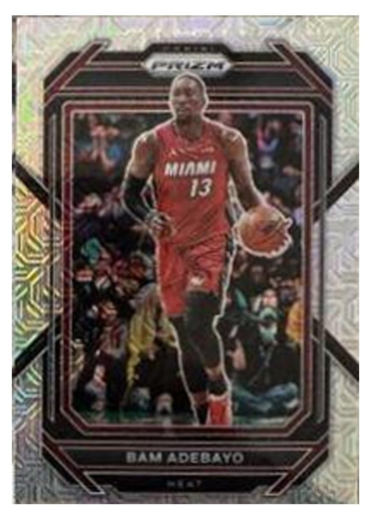 2022-23 Panini Prizm Base Set Bam Adebayo #155 card