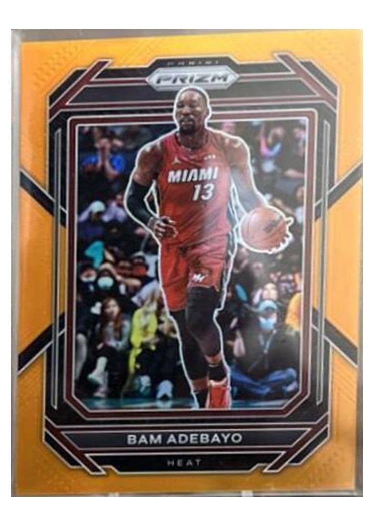 2022-23 Panini Prizm Base Set Bam Adebayo #155 card