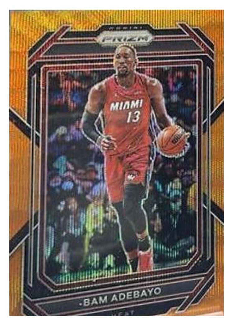 2022-23 Panini Prizm Base Set Bam Adebayo #155 card