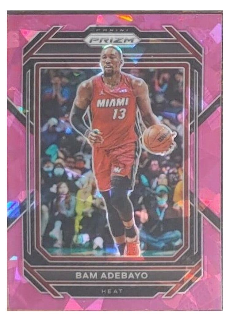 2022-23 Panini Prizm Base Set Bam Adebayo #155 card