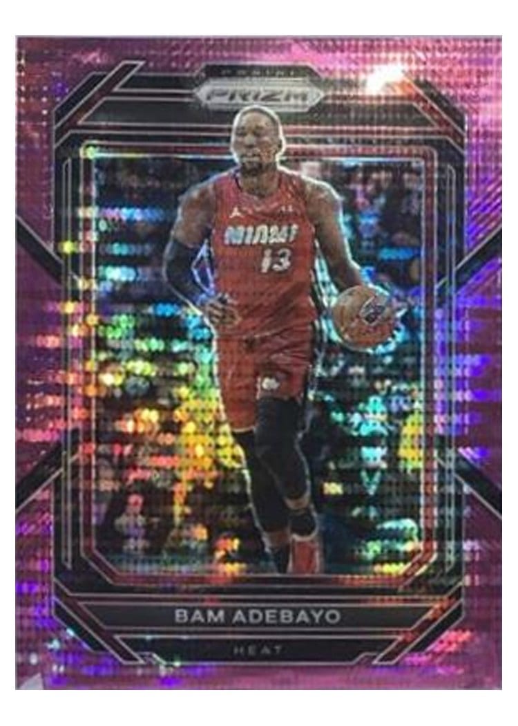 2022-23 Panini Prizm Base Set Bam Adebayo #155 card