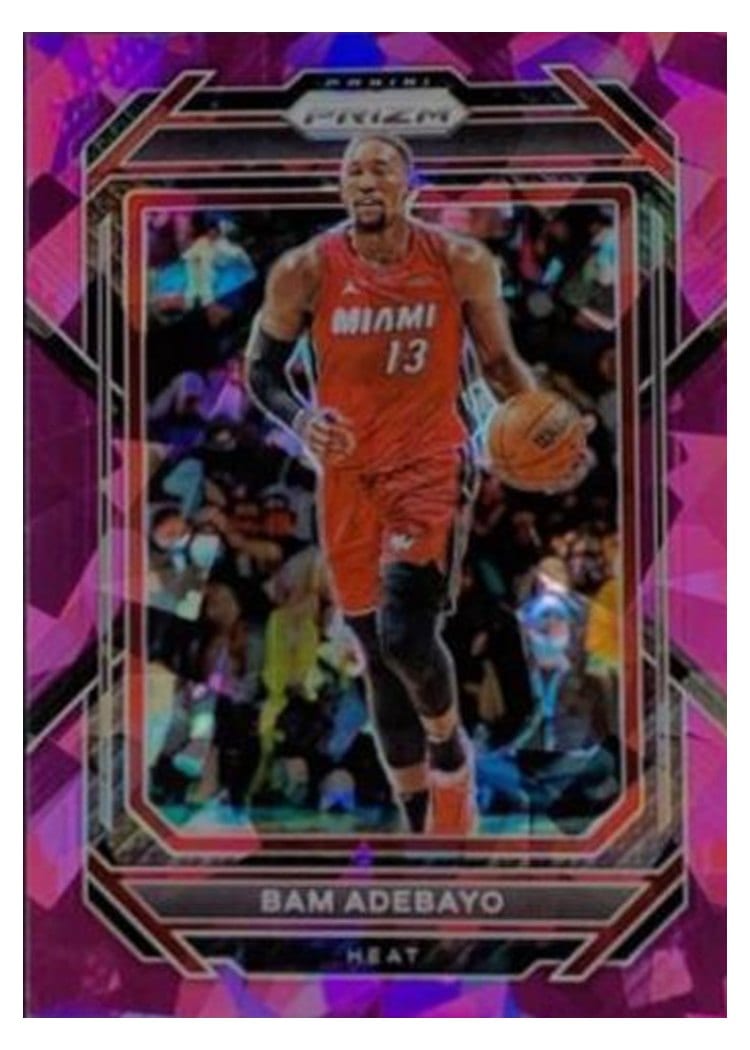 2022-23 Panini Prizm Base Set Bam Adebayo #155 card