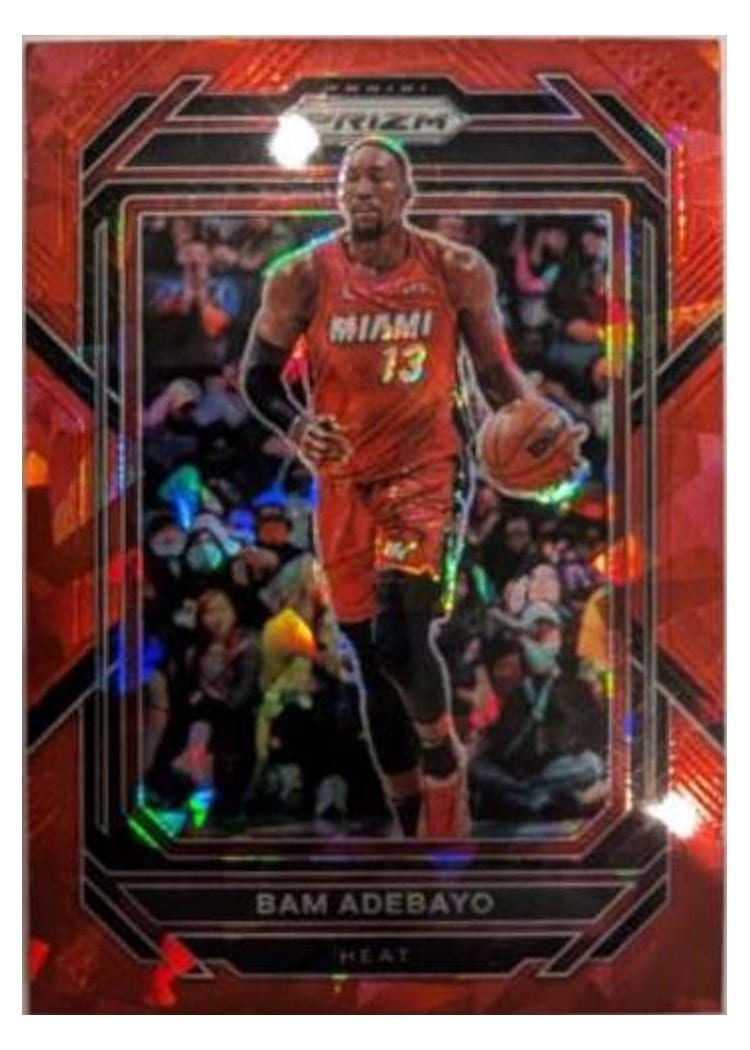 2022-23 Panini Prizm Base Set Bam Adebayo #155 card