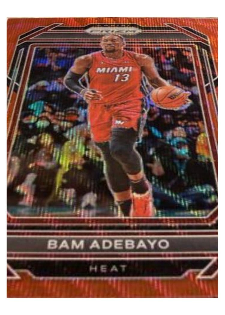 2022-23 Panini Prizm Base Set Bam Adebayo #155 card