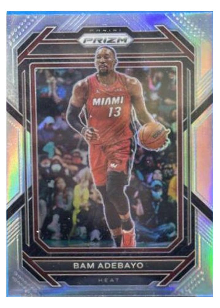 2022-23 Panini Prizm Base Set Bam Adebayo #155 card