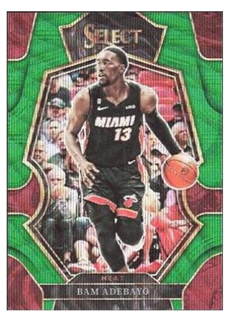 2022-23 Panini Select Base Set Bam Adebayo #157 card