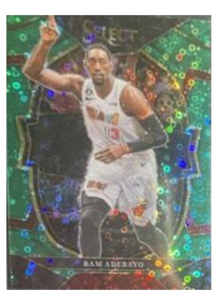 2022-23 Panini Select Base Set Bam Adebayo #57 card