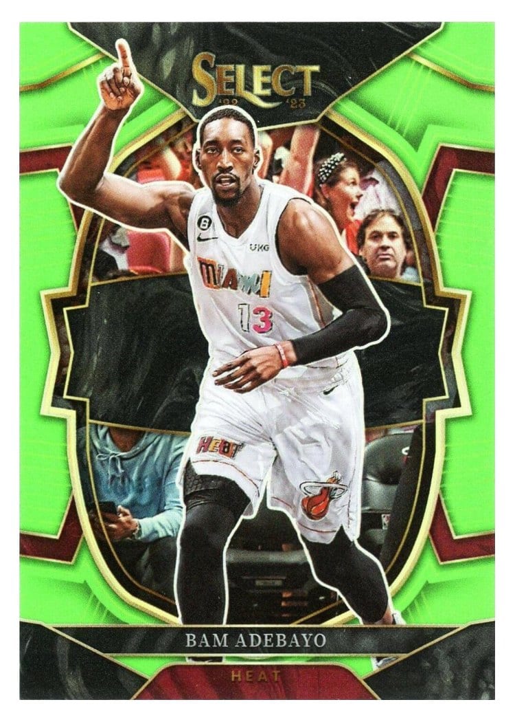2022-23 Panini Select Base Set Bam Adebayo #57 card