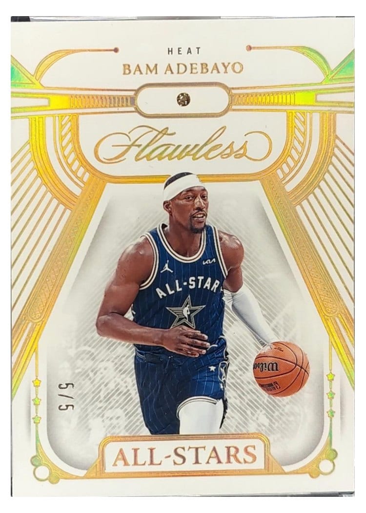 2023-24 Panini Flawless All-Stars Bam Adebayo #140 card