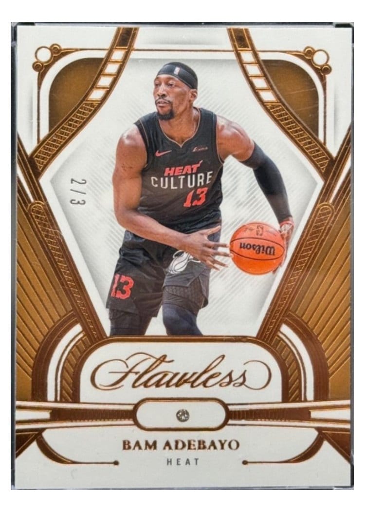 2023-24 Panini Flawless Base Set Bam Adebayo #86 card