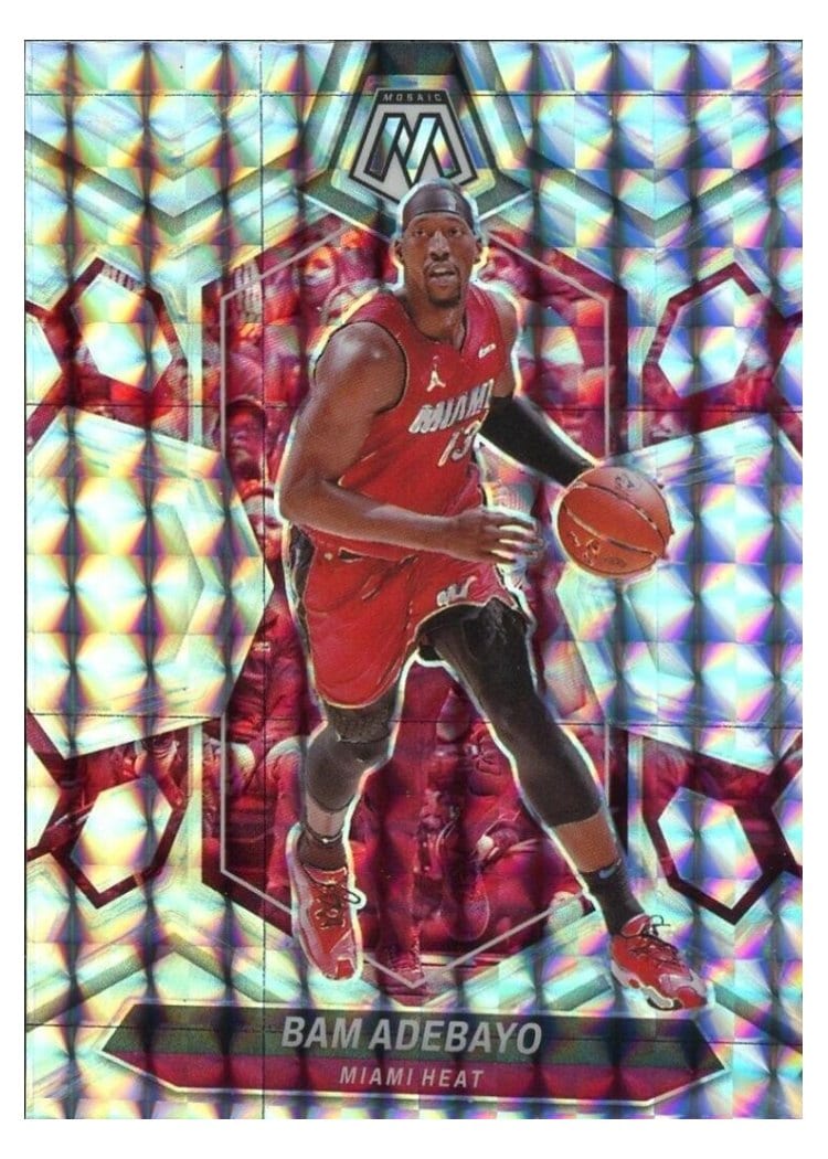 2023-24 Panini Mosaic Base Set Bam Adebayo #26 card