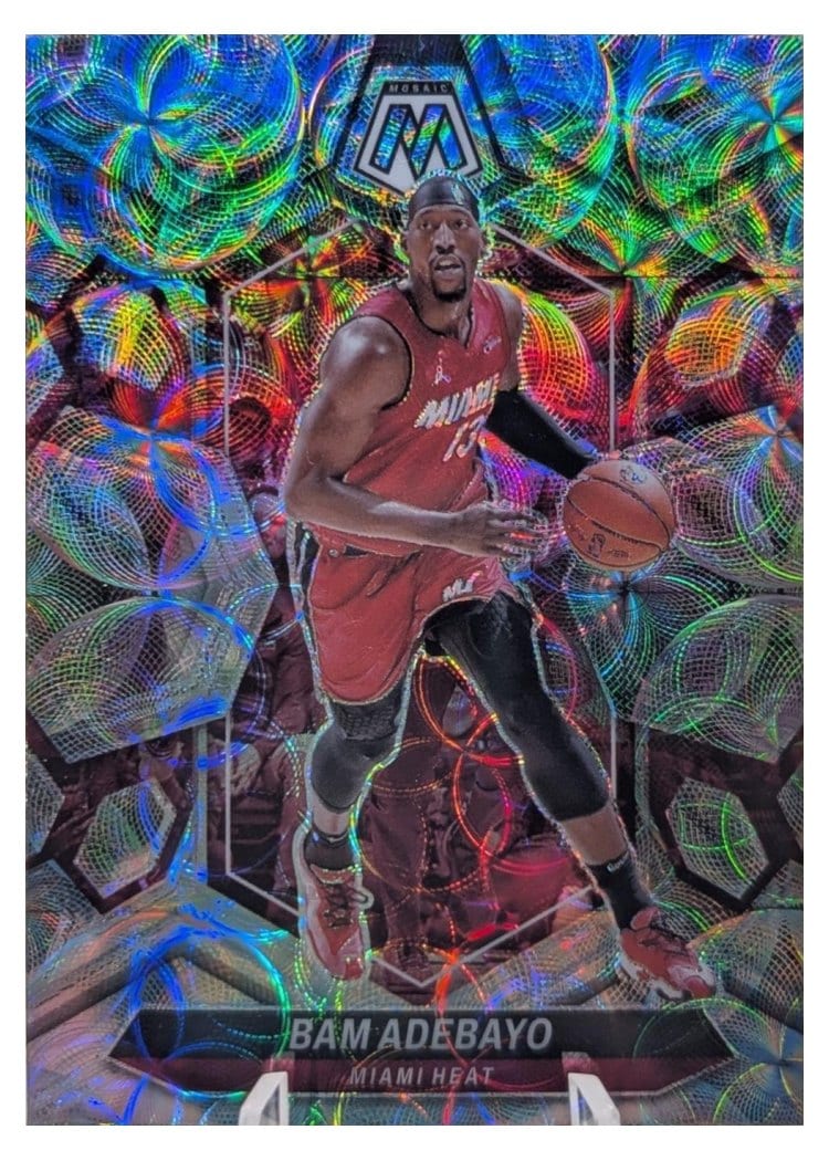 2023-24 Panini Mosaic Base Set Bam Adebayo #26 card