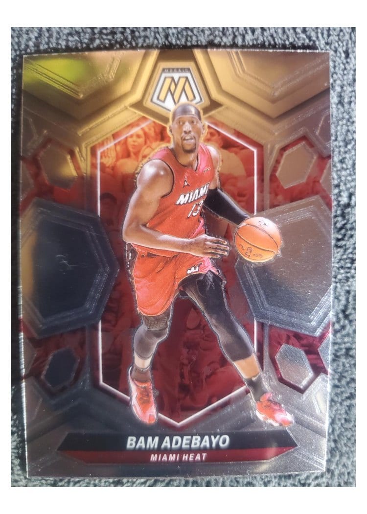 2023-24 Panini Mosaic Base Set Bam Adebayo #26 card