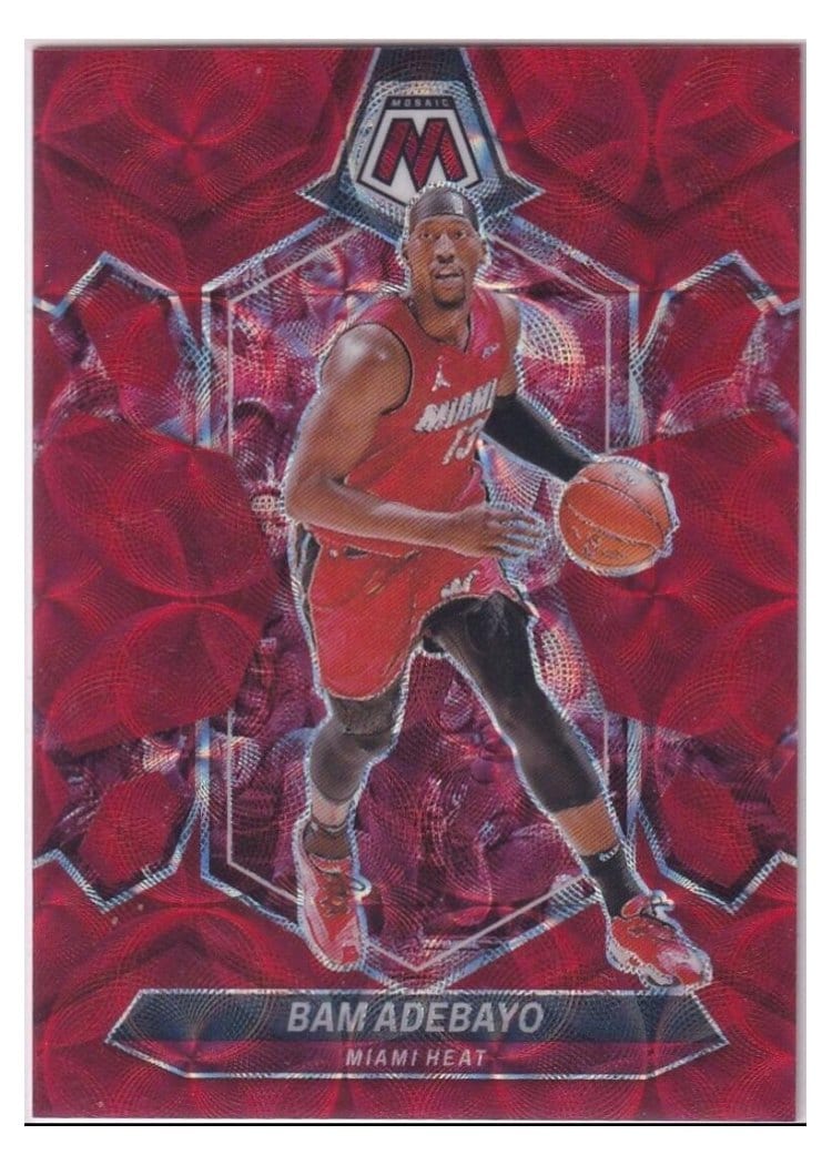 2023-24 Panini Mosaic Base Set Bam Adebayo #26 card