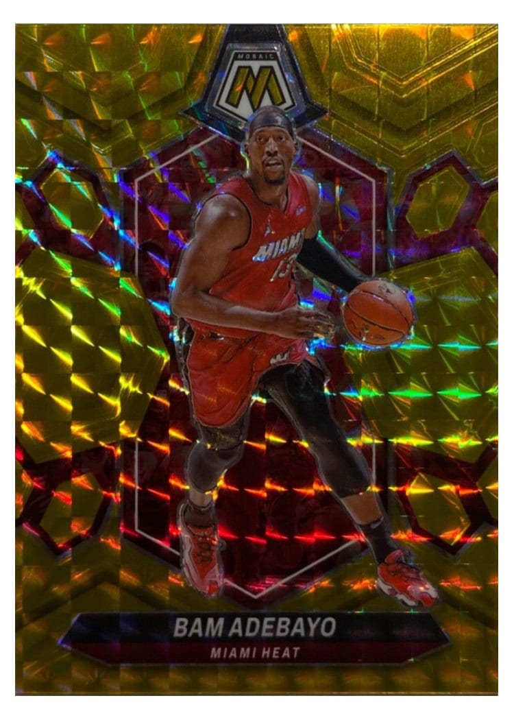 2023-24 Panini Mosaic Base Set Bam Adebayo #26 card
