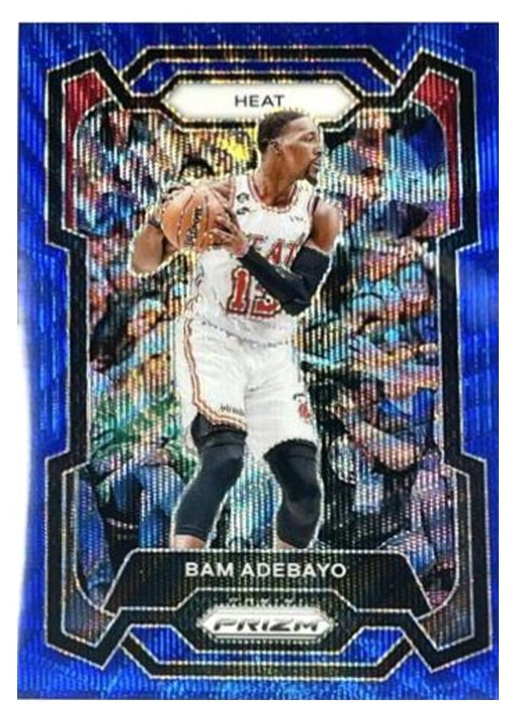 2023-24 Panini Prizm Base Set Bam Adebayo #66 card