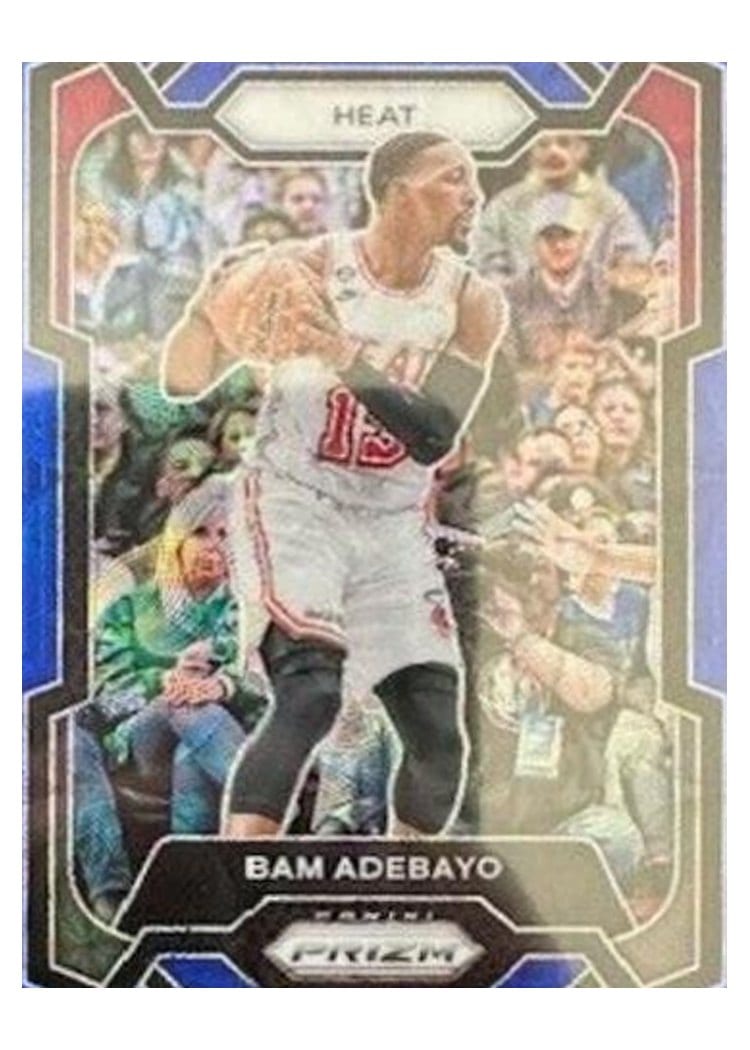 2023-24 Panini Prizm Base Set Bam Adebayo #66 card